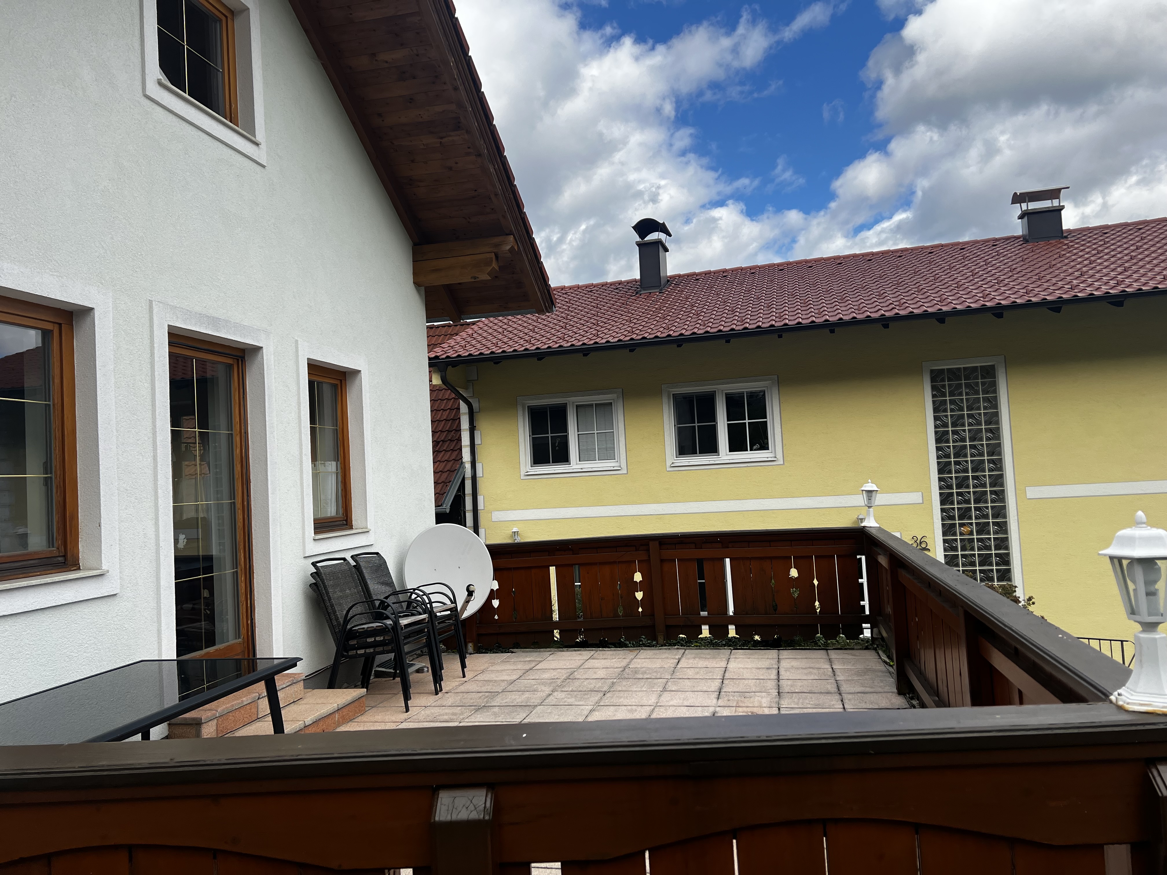 Terrasse vom Apartement