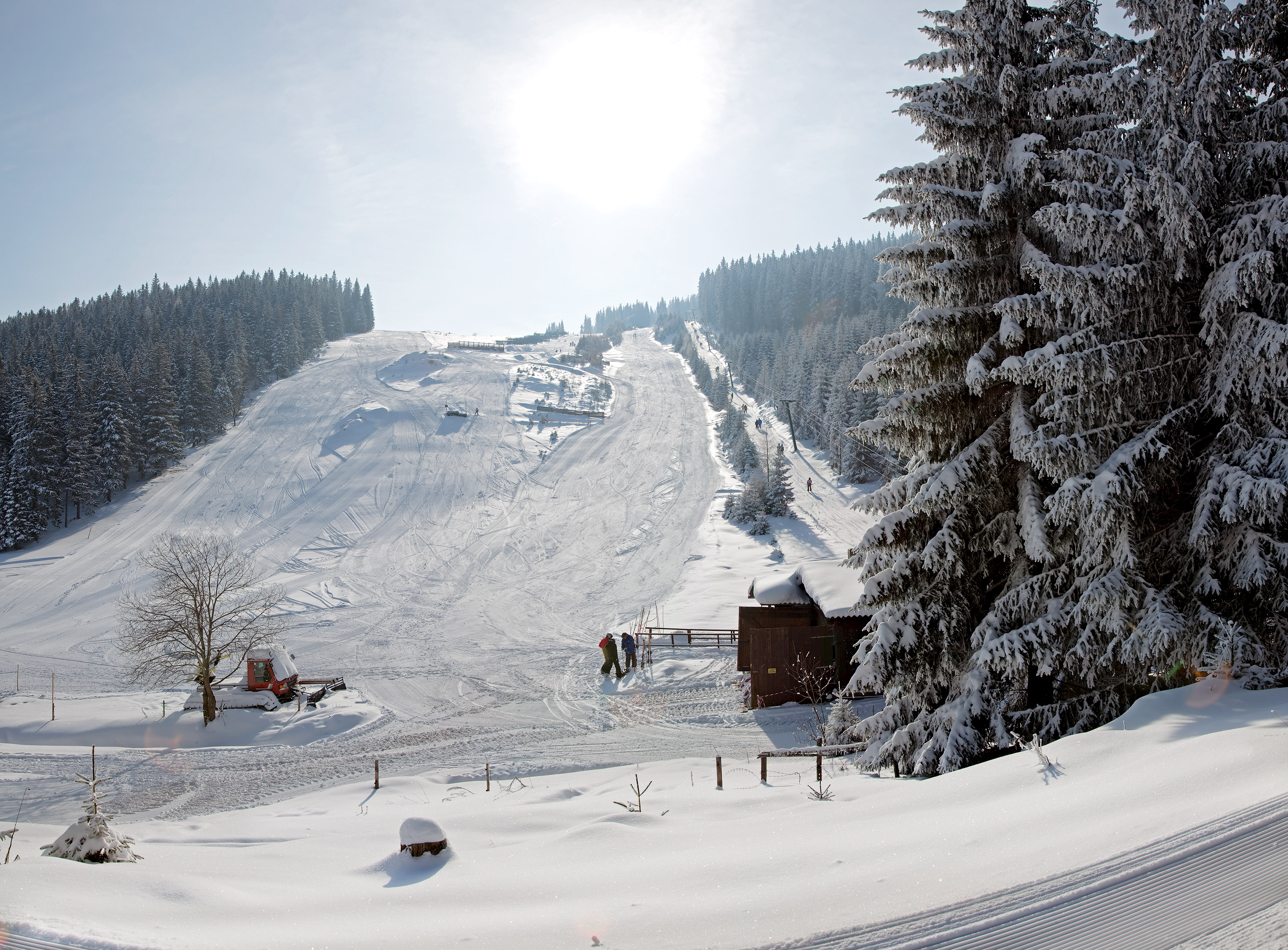 Schigebiet Arabichl bei Kirchberg am Wechsel