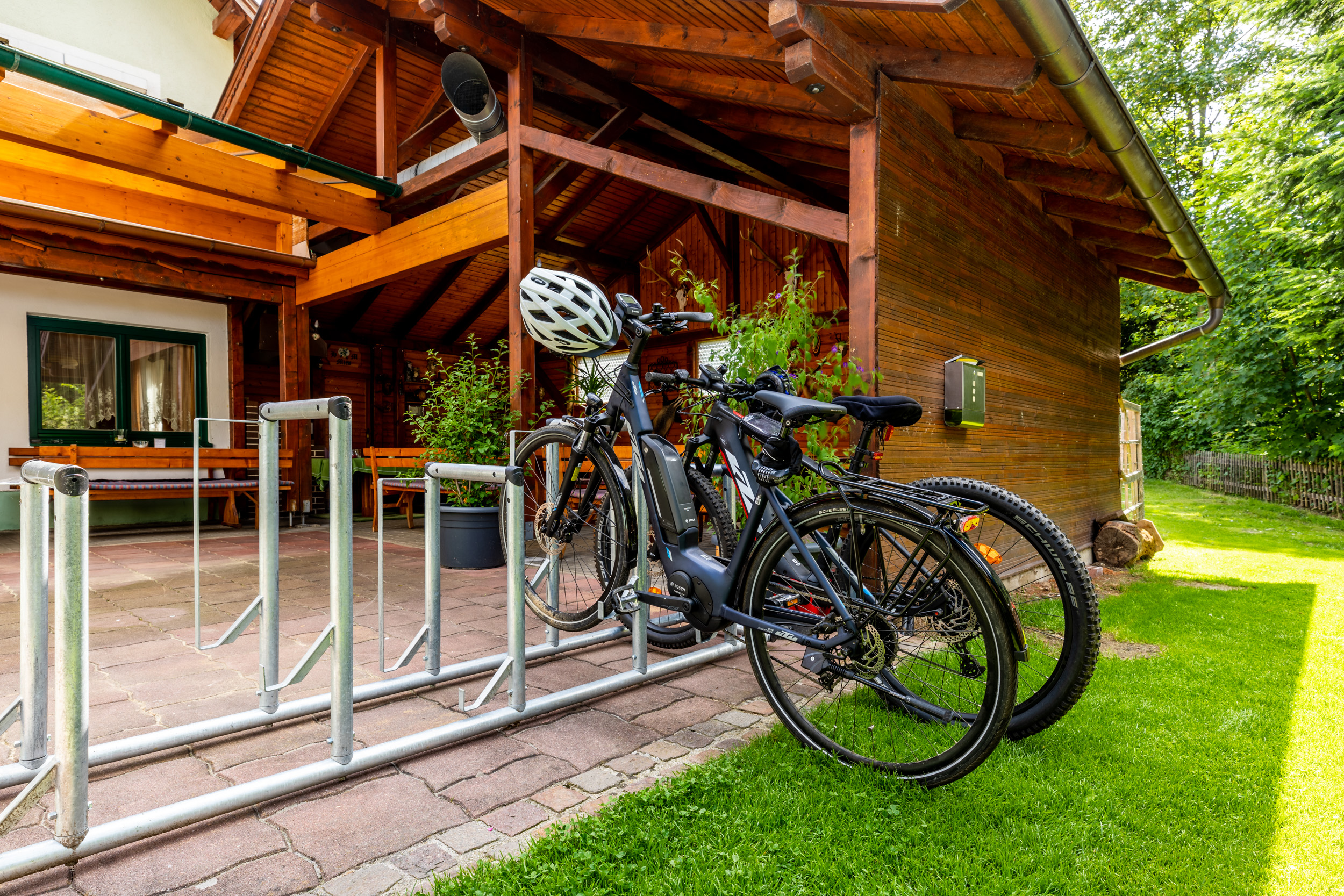 Hubertushof - bicycle parking lot