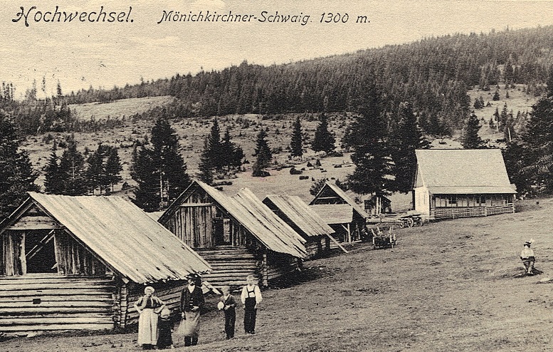 Damals auf der Mönichkirchner Schwaig