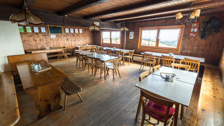 The cozy parlor invites you to take a break