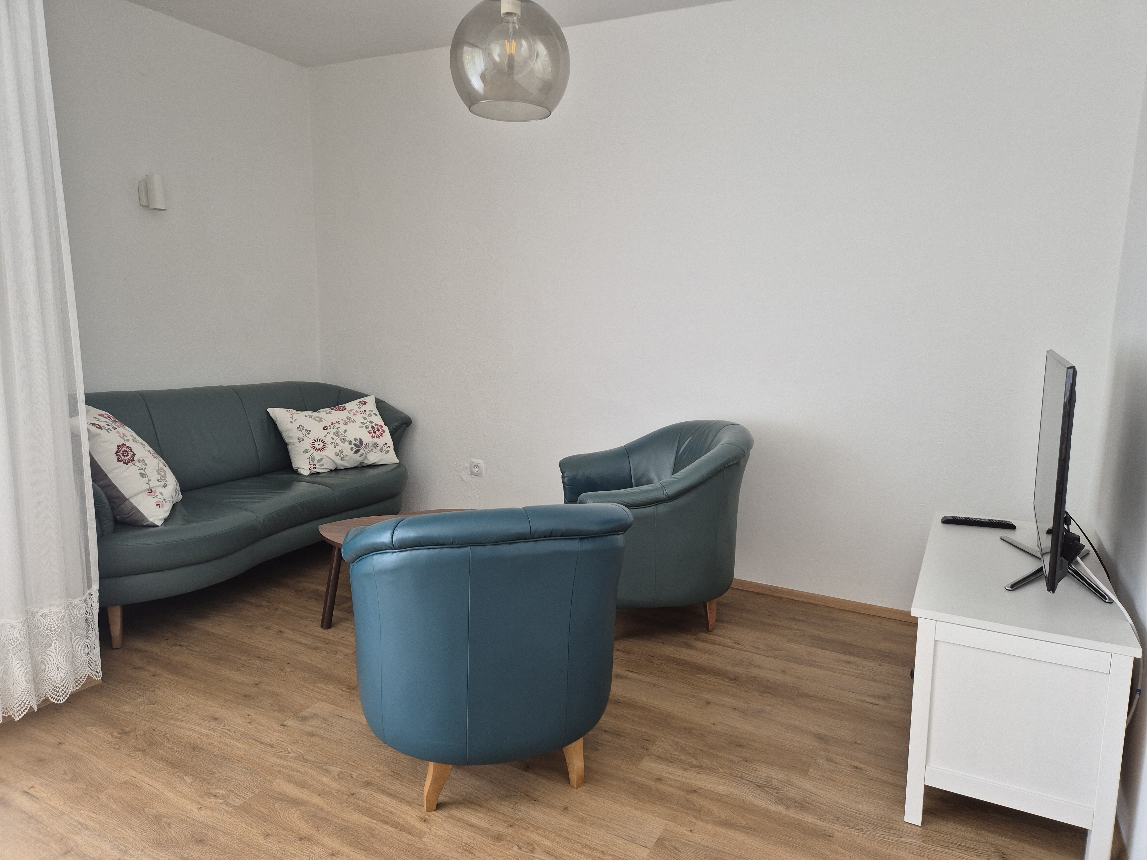 Living room vacation home at the Schlosspark